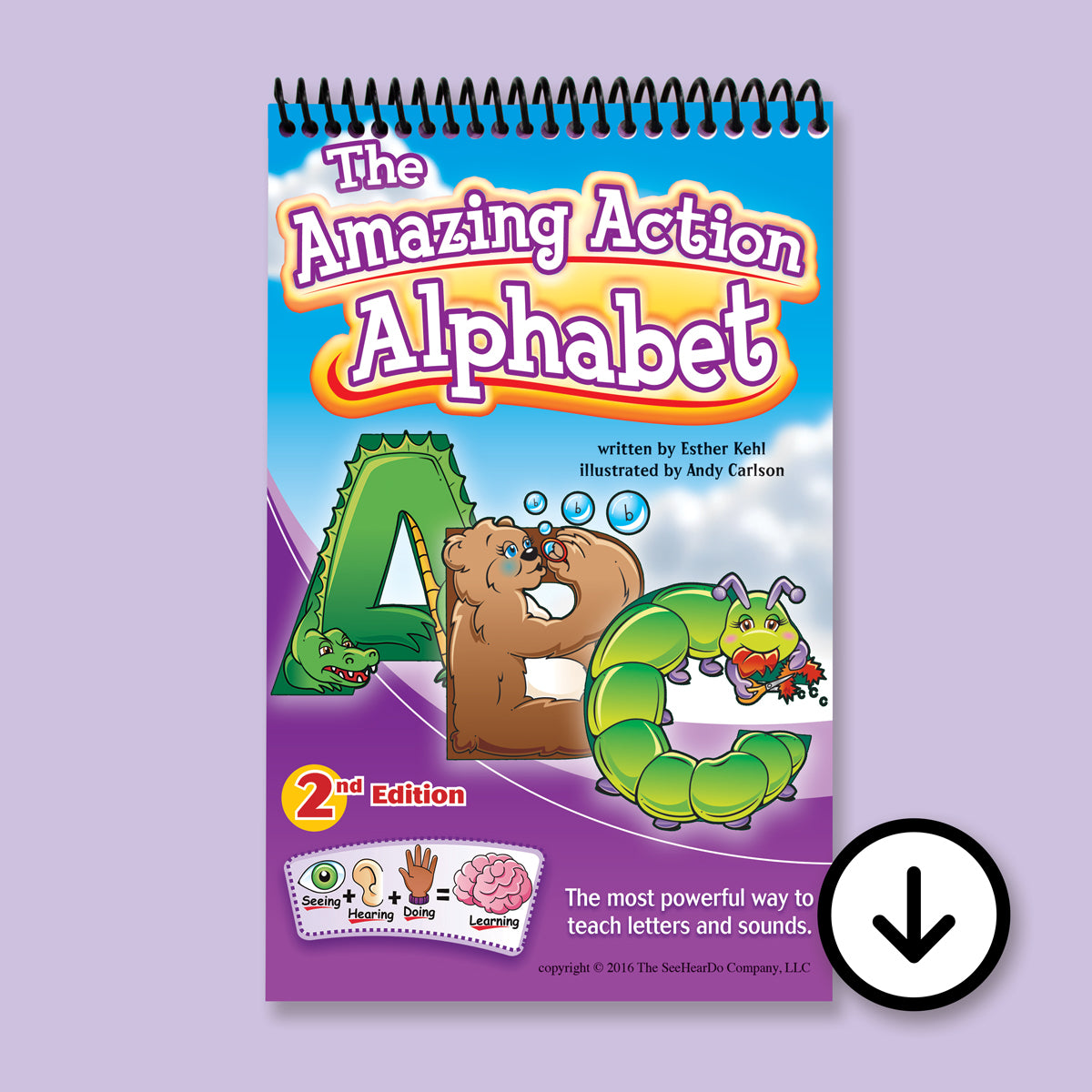 Amazing Action Alphabet Flip Chart