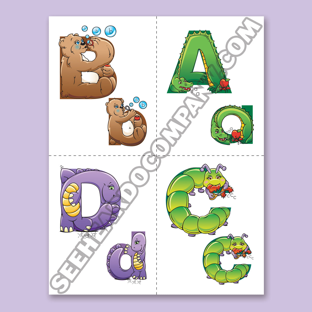 Amazing Action Alphabet Activities Book