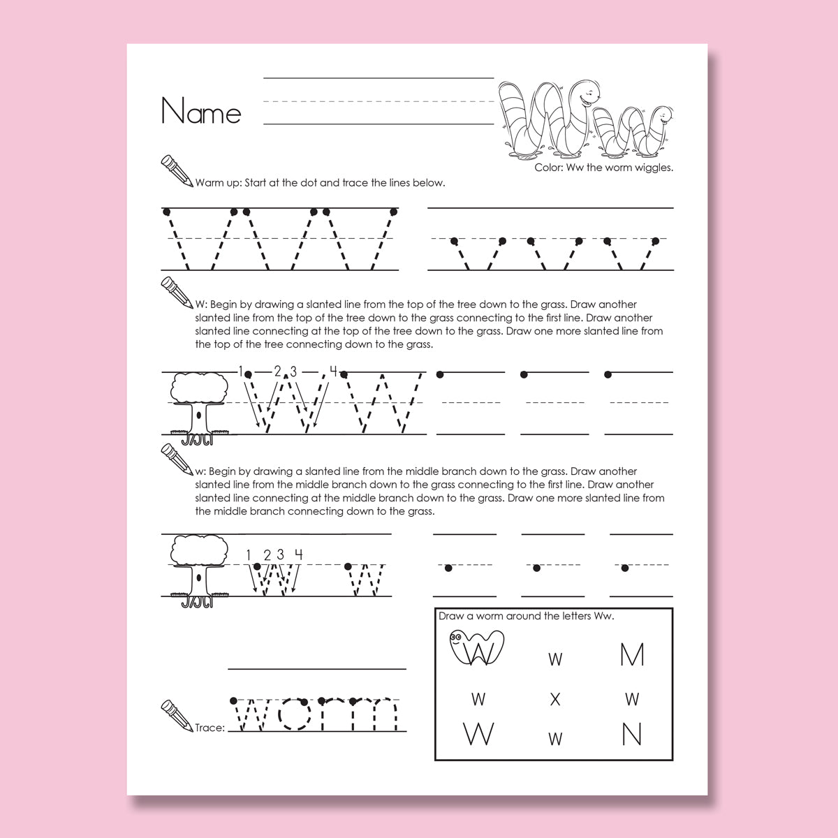 Amazing Action Alphabet Handwriting Book Level 2