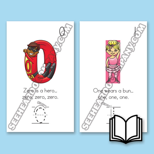 Number Neighborhood Wall Cards