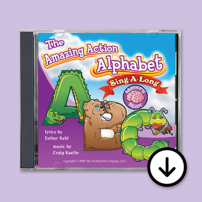 Amazing Action Alphabet Sing-A-Long CD