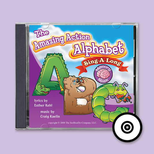 Amazing Action Alphabet Sing-A-Long CD