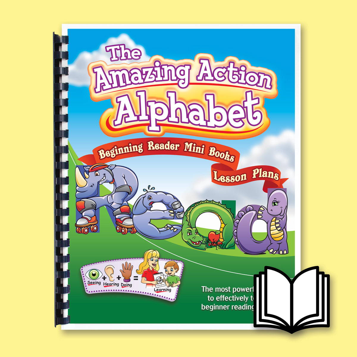 The Amazing Action Alphabet Beginning Reader Book