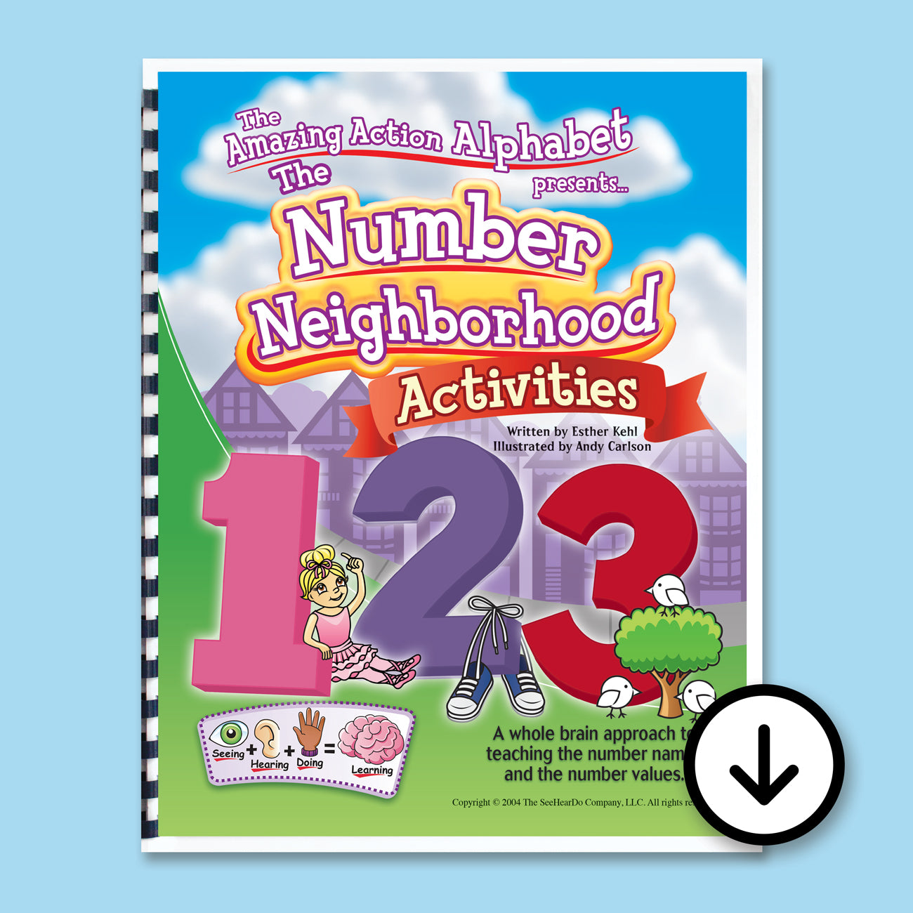 Number Neighborhood Activities Book