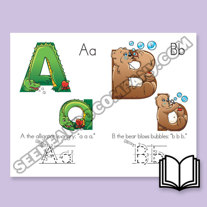 Amazing Action Alphabet Wall Cards